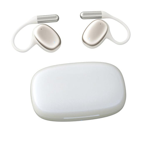 F20 Ear-Hook ANC Noise Reduction BT 5.4 IPX5 Wireless Earphones(Cream Skin) - TWS Earphone by buy2fix | Online Shopping UK | buy2fix