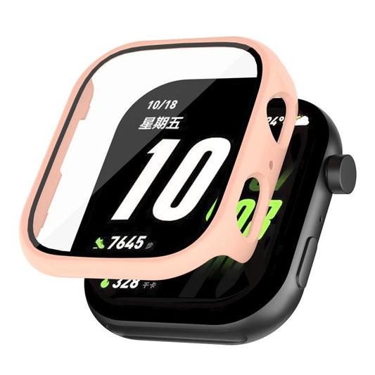 For Honor ROSSINI 2i Tempered Film Integrated PC Watch Protective Case(Cherry Pink) - Watch Cases by buy2fix | Online Shopping UK | buy2fix