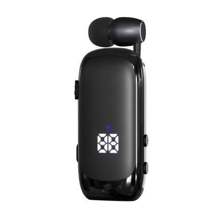 K88 Business Lavalier Single Ear Bluetooth Earphones(Black) - TWS Earphone by buy2fix | Online Shopping UK | buy2fix