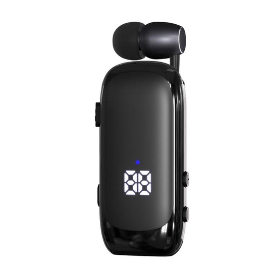 K88 Business Lavalier Single Ear Bluetooth Earphones(Black) - TWS Earphone by buy2fix | Online Shopping UK | buy2fix
