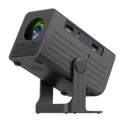 N6 1280x720P 70ANSI Android 11.0 Smart Mini Projector, Plug:EU Plug(Black) - Mini Projector by buy2fix | Online Shopping UK | buy2fix