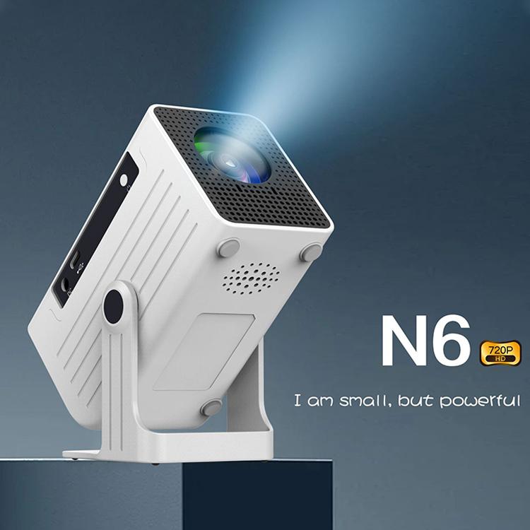 N6 1280x720P 70ANSI Android 11.0 Smart Mini Projector, Plug:US Plug(Blue) - Mini Projector by buy2fix | Online Shopping UK | buy2fix