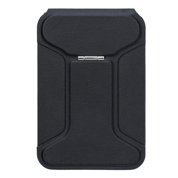 I-Shaped Phone Holder Leather Card Bag(Black) - Adhesive Card Holders by buy2fix | Online Shopping UK | buy2fix