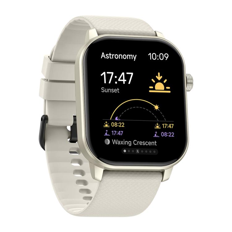 Zeblaze GTS 3 GPS 2.01 inch Screen Health & Fitness Smart Watch 3 ATM Waterproof(Cream) - Smart Watches by Zeblaze | Online Shopping UK | buy2fix