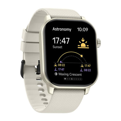 Zeblaze GTS 3 GPS 2.01 inch Screen Health & Fitness Smart Watch 3 ATM Waterproof(Cream) - Smart Watches by Zeblaze | Online Shopping UK | buy2fix
