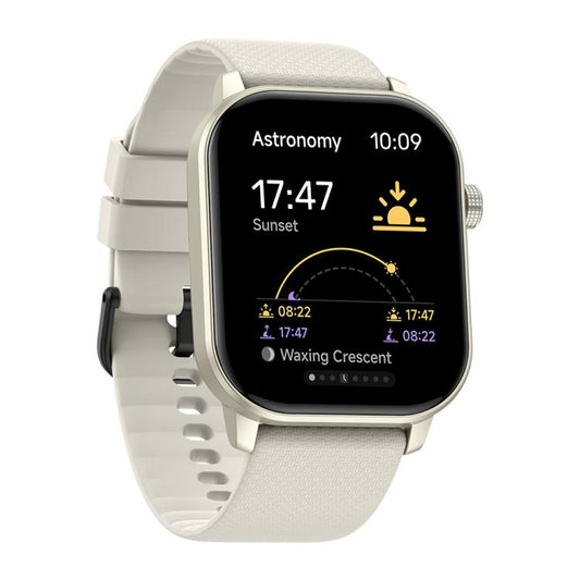 Zeblaze GTS 3 GPS 2.01 inch Screen Health & Fitness Smart Watch 3 ATM Waterproof(Cream) - Smart Watches by Zeblaze | Online Shopping UK | buy2fix