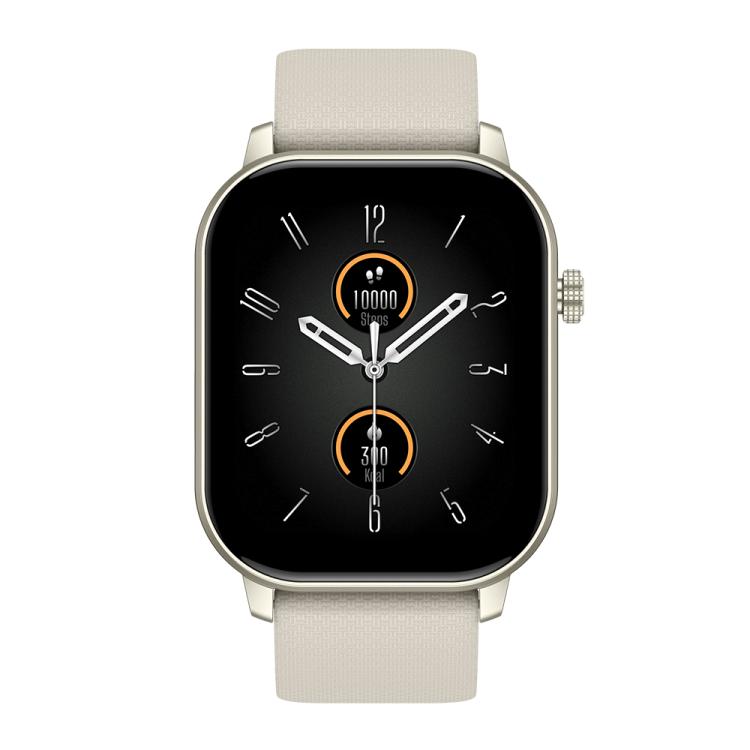Zeblaze GTS 3 GPS 2.01 inch Screen Health & Fitness Smart Watch 3 ATM Waterproof(Cream) - Smart Watches by Zeblaze | Online Shopping UK | buy2fix