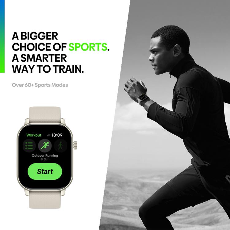 Zeblaze GTS 3 GPS 2.01 inch Screen Health & Fitness Smart Watch 3 ATM Waterproof(Cream) - Smart Watches by Zeblaze | Online Shopping UK | buy2fix