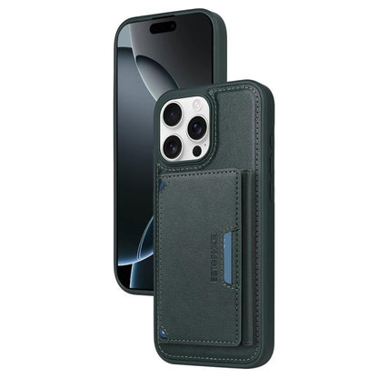 For iPhone 16 Pro Max BETOPNICE Horizontal Flip Detachable MagSafe Wallet Phone Case(Green) - iPhone 16 Pro Max Cases by BETOPNICE | Online Shopping UK | buy2fix