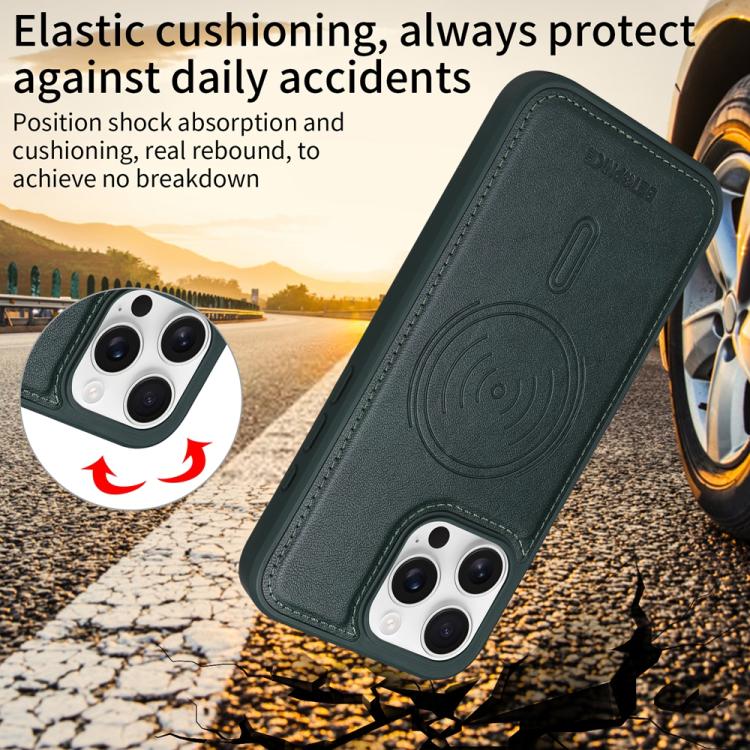 For iPhone 16 Pro Max BETOPNICE Horizontal Flip Detachable MagSafe Wallet Phone Case(Green) - iPhone 16 Pro Max Cases by BETOPNICE | Online Shopping UK | buy2fix