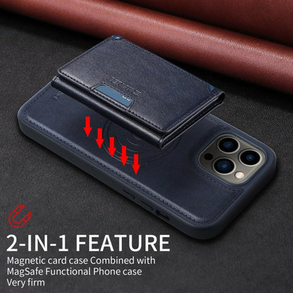For iPhone 13 Pro Max BETOPNICE Horizontal Flip Detachable MagSafe Wallet Phone Case(Blue) - iPhone 13 Pro Max Cases by BETOPNICE | Online Shopping UK | buy2fix