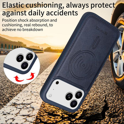 For iPhone 17 Pro Max BETOPNICE Horizontal Flip Detachable MagSafe Wallet Phone Case(Blue) - iPhone 17 Pro Max Cases by BETOPNICE | Online Shopping UK | buy2fix