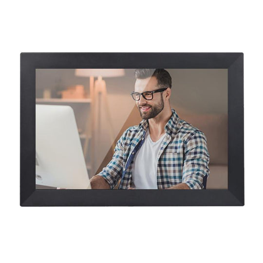 13.3 inch LCD Display Cloud Photo Frame 1G+32GB 3126C Quad-Core CPU Android 6.0, Plug:UK Plug(Black)