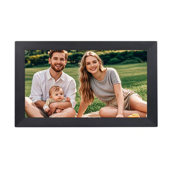 17 inch LCD Display Cloud Photo Frame 1G+32GB 3326C Quad-Core CPU Android 7.0, Plug:EU Plug(Black)