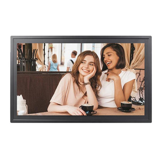 18.5 inch LCD Display Cloud Photo Frame 1G+32GB 3126C Quad-Core CPU Android 6.0, Plug:US Plug(Black)