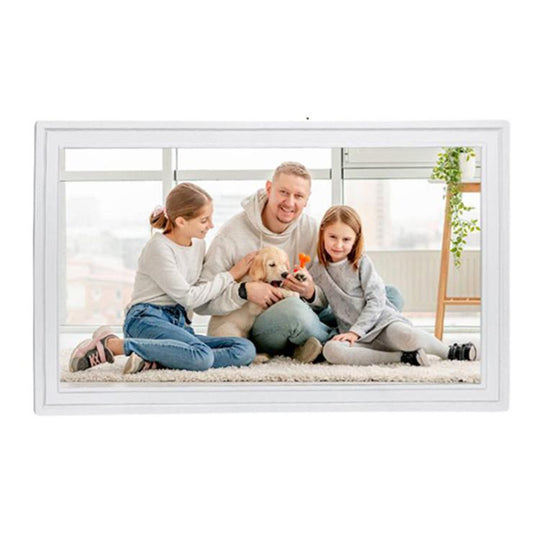21.5 inch LCD Display Cloud Photo Frame 1G+32GB 3326C Quad-Core CPU Android 7.0, Plug:UK Plug(White)