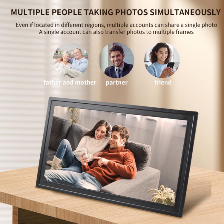 21.5 inch LCD Display Cloud Photo Frame 1G+32GB 3326C Quad-Core CPU Android 7.0, Plug:US Plug(White) - 15 inch Above by buy2fix | Online Shopping UK | buy2fix
