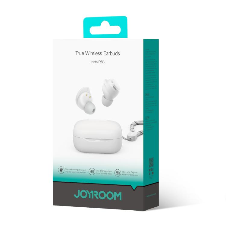 JOYROOM Jdots DB3 True Wireless Earbuds(White) - Bluetooth Earphone by JOYROOM | Online Shopping UK | buy2fix