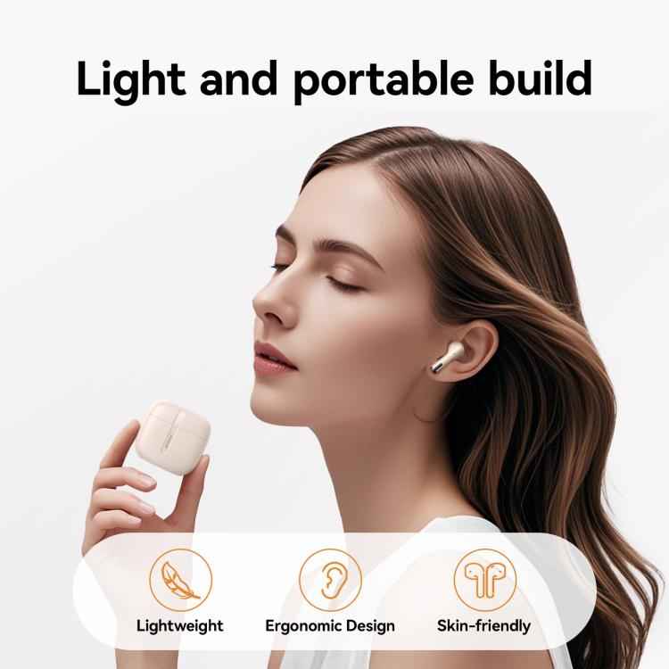 JOYROOM Jpods JR-PB3 True Wireless Earphones(Beige) - Bluetooth Earphone by JOYROOM | Online Shopping UK | buy2fix