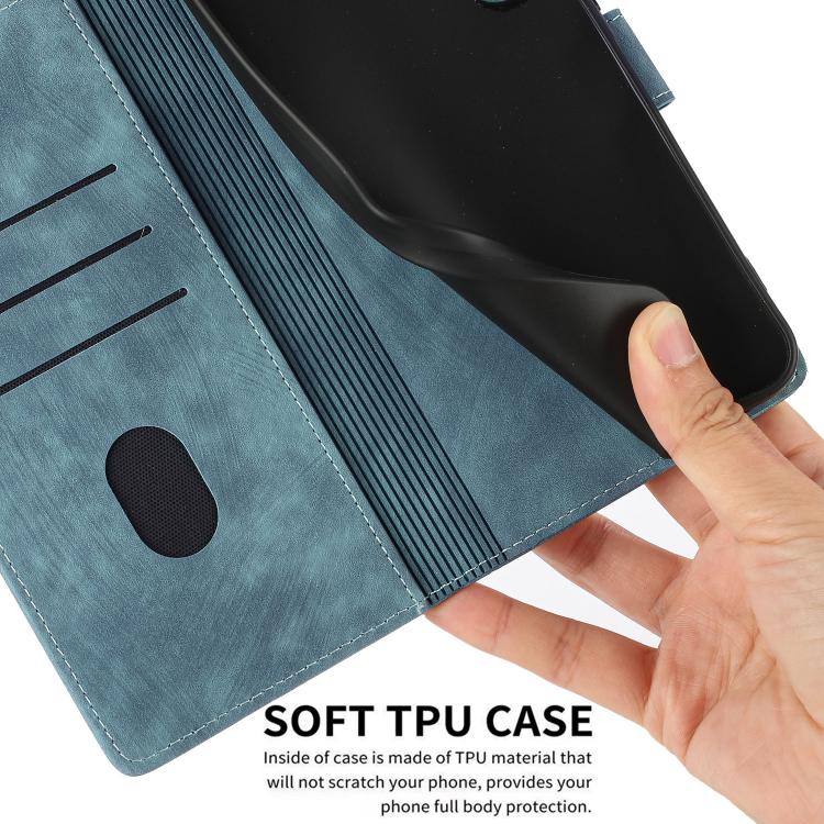 For iPhone Air Mandala Embossed Retro Frosted Leather Phone Case(Blue) - iPhone Air Cases by buy2fix | Online Shopping UK | buy2fix