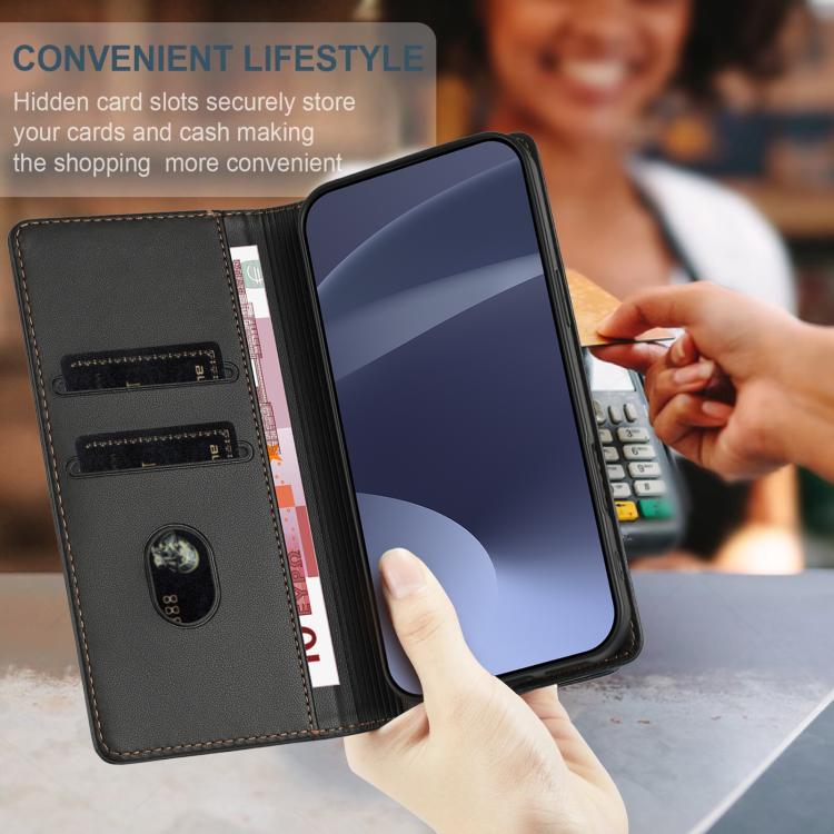 For Google Pixel 10 / 10 Pro Embossed Multi-functional Wallet Retro Leather Phone Case(Black) - Google Cases by buy2fix | Online Shopping UK | buy2fix