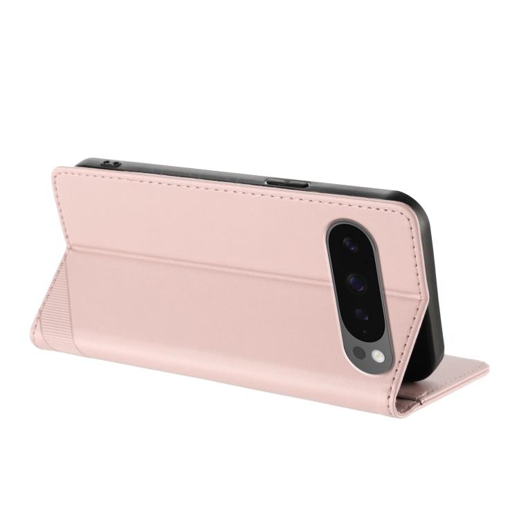 For Google Pixel 10 / 10 Pro Embossed Multi-functional Wallet Retro Leather Phone Case(Pink) - Google Cases by buy2fix | Online Shopping UK | buy2fix