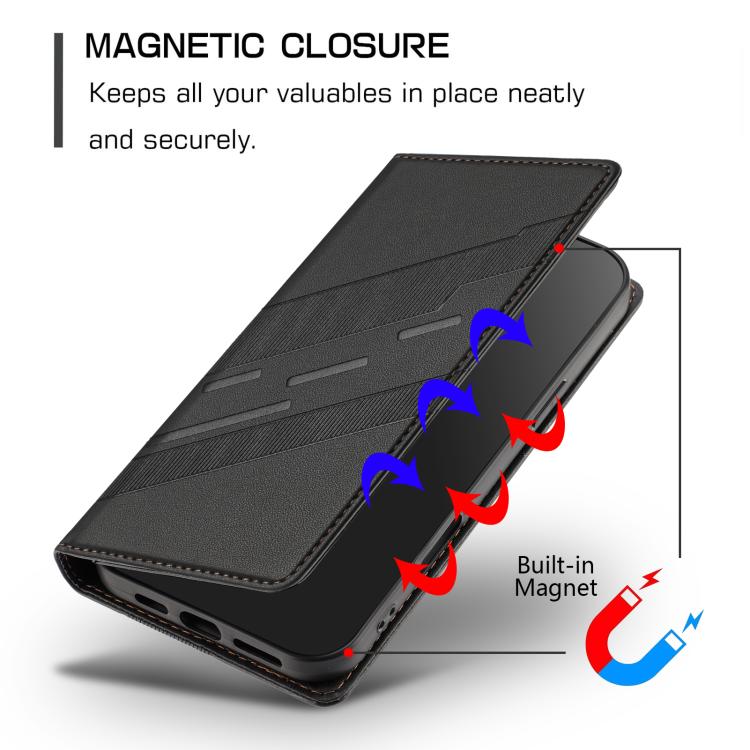 For Google Pixel 10 Pro XL Embossed Multi-functional Wallet Retro Leather Phone Case(Black) - Google Cases by buy2fix | Online Shopping UK | buy2fix