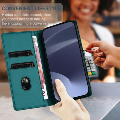 For Google Pixel 10 Pro XL Embossed Multi-functional Wallet Retro Leather Phone Case(Dark Green) - Google Cases by buy2fix | Online Shopping UK | buy2fix