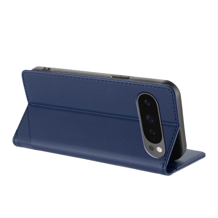 For Google Pixel 10 Pro XL Embossed Multi-functional Wallet Retro Leather Phone Case(Dark Blue) - Google Cases by buy2fix | Online Shopping UK | buy2fix