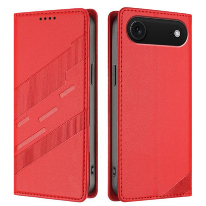 For iPhone Air Embossed Multi-functional Wallet Retro Leather Phone Case(Red) - iPhone Air Cases by buy2fix | Online Shopping UK | buy2fix