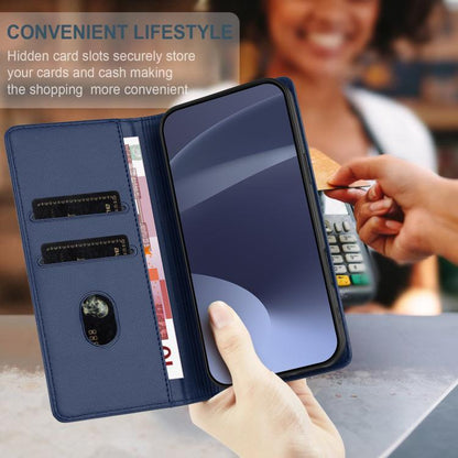 For iPhone Air Embossed Multi-functional Wallet Retro Leather Phone Case(Dark Blue) - iPhone Air Cases by buy2fix | Online Shopping UK | buy2fix