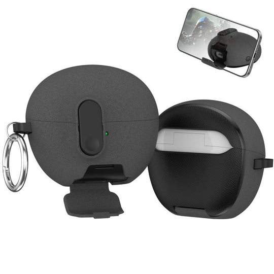 For Huawei FreeClip Mars Earphone Protective Case(Grey Fluff)