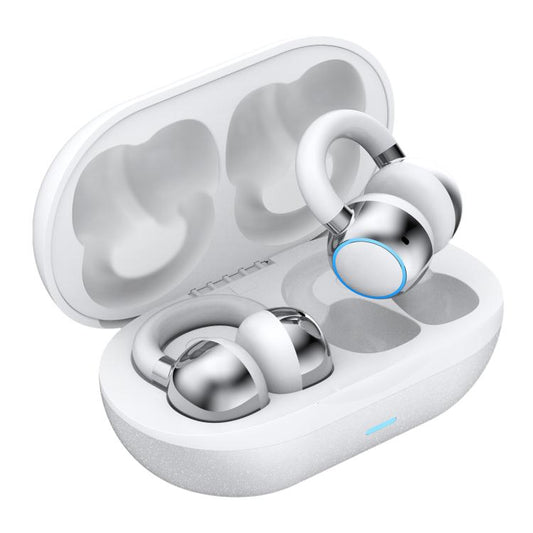 F11 Ear-hook Bone Conduction Wireless Bluetooth Earphone(White) - Bluetooth Earphone by buy2fix | Online Shopping UK | buy2fix