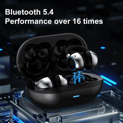 F11 Ear-hook Bone Conduction Wireless Bluetooth Earphone(White) - Bluetooth Earphone by buy2fix | Online Shopping UK | buy2fix