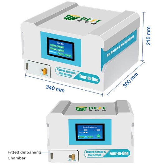 BEST B-528 4 in 1 7 inch Intelligent Laminating and Defoaming Machine Built-in Vacuum Pump, Plug:US Plug - Laminator Machine by BEST | Online Shopping UK | buy2fix