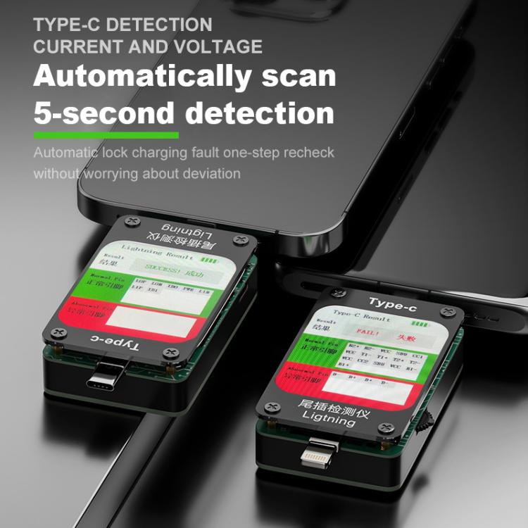 BEST VB-U4 Type-C / Lighting Interface Automatic Tail Plug Detector - Test Tools by BEST | Online Shopping UK | buy2fix