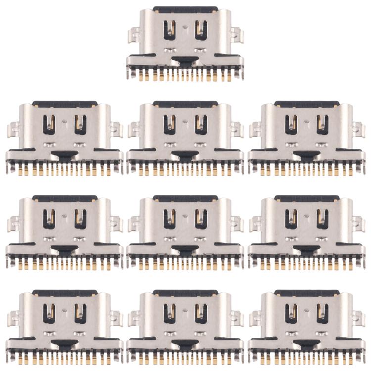 For vivo S20 Pro 5G V2430A 10pcs Original Charging Port Connector - Single Tail Connector by buy2fix | Online Shopping UK | buy2fix