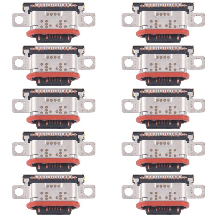 For vivo X100s Pro 10pcs Original Charging Port Connector - Single Tail Connector by buy2fix | Online Shopping UK | buy2fix