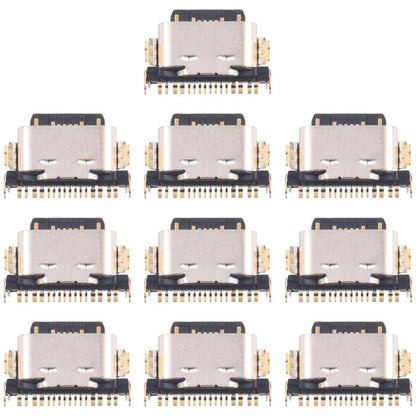 For vivo Y33s 4G 10pcs Original Charging Port Connector - Single Tail Connector by buy2fix | Online Shopping UK | buy2fix