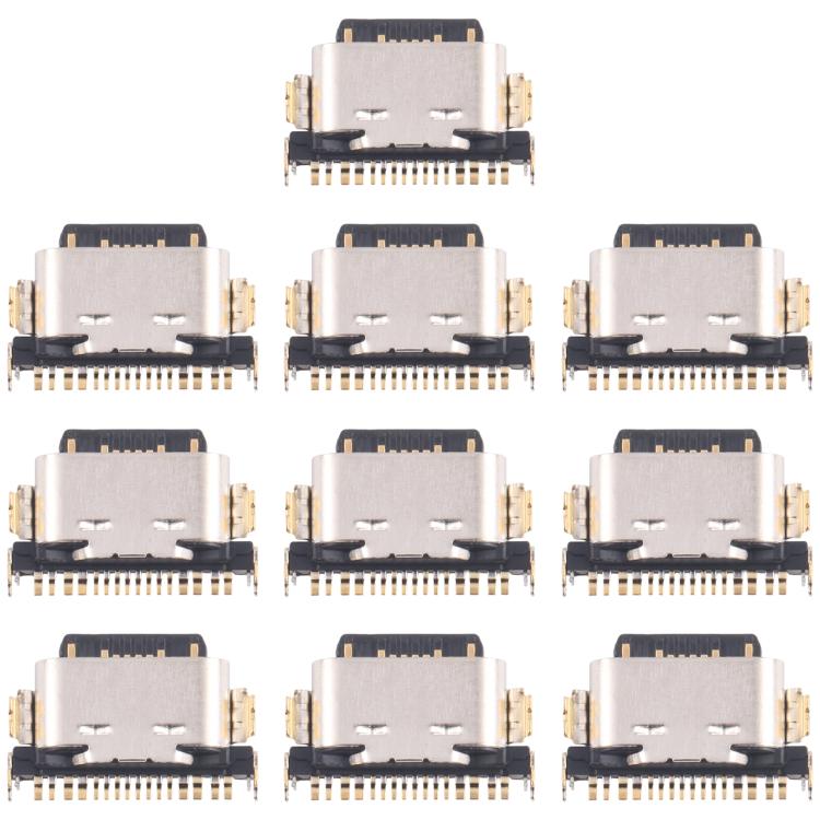 For vivo Y36 4G 10pcs Original Charging Port Connector - Single Tail Connector by buy2fix | Online Shopping UK | buy2fix