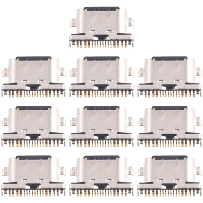 For vivo S17T 10pcs Original Charging Port Connector - Single Tail Connector by buy2fix | Online Shopping UK | buy2fix