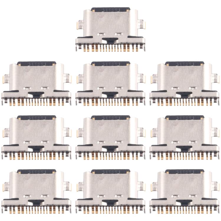 For vivo iQOO Z9x 10pcs Original Charging Port Connector - Single Tail Connector by buy2fix | Online Shopping UK | buy2fix