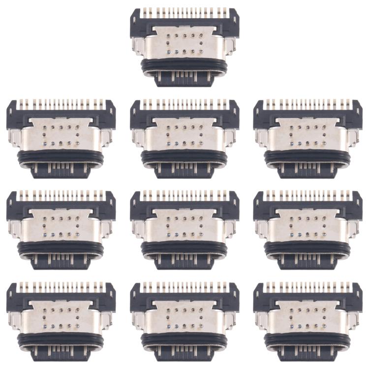 For vivo S16e 10pcs Original Charging Port Connector - Single Tail Connector by buy2fix | Online Shopping UK | buy2fix