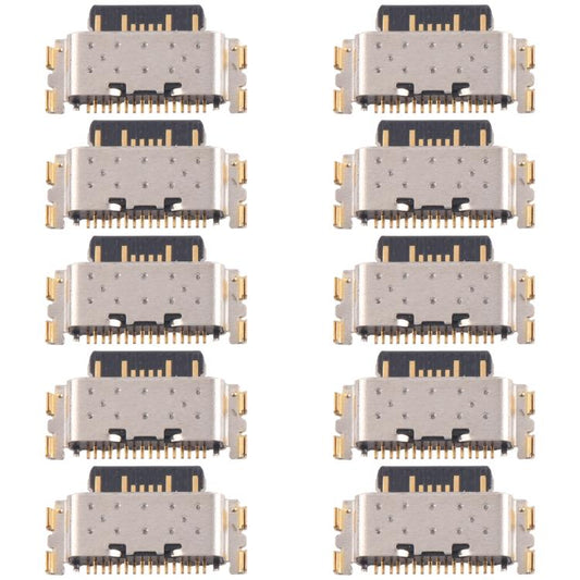 For Xiaomi Redmi Note 12 5G 10pcs Original Charging Port Connector - Tail Connector by buy2fix | Online Shopping UK | buy2fix