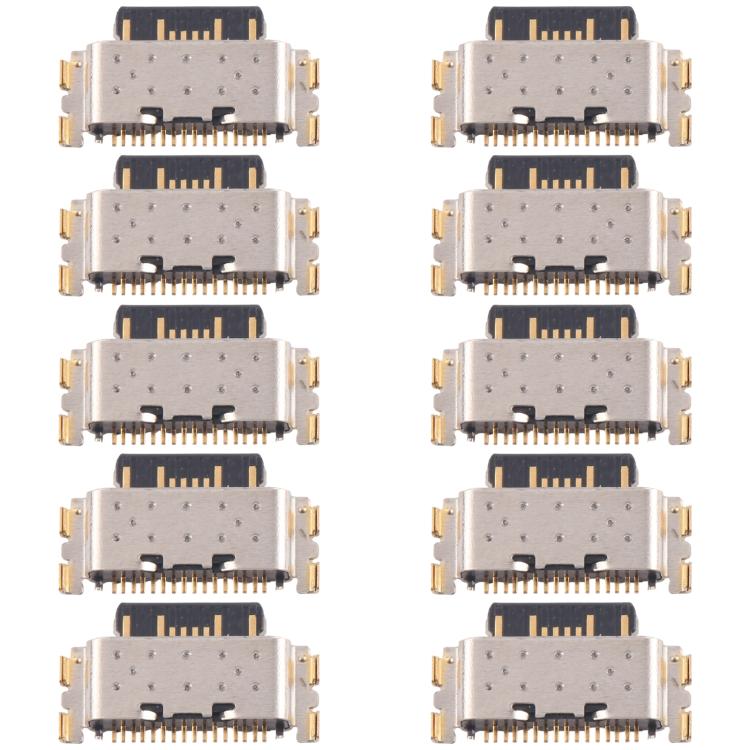 For Xiaomi Redmi 13R 5G 10pcs Original Charging Port Connector - Tail Connector by buy2fix | Online Shopping UK | buy2fix