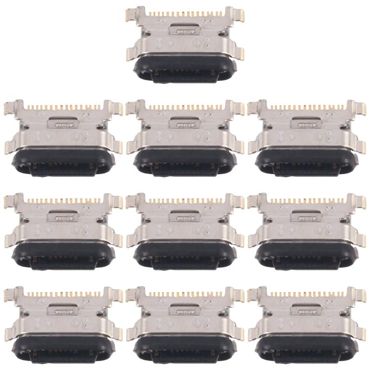 For Xiaomi Redmi K40 Gaming 10pcs Original Charging Port Connector - Tail Connector by buy2fix | Online Shopping UK | buy2fix