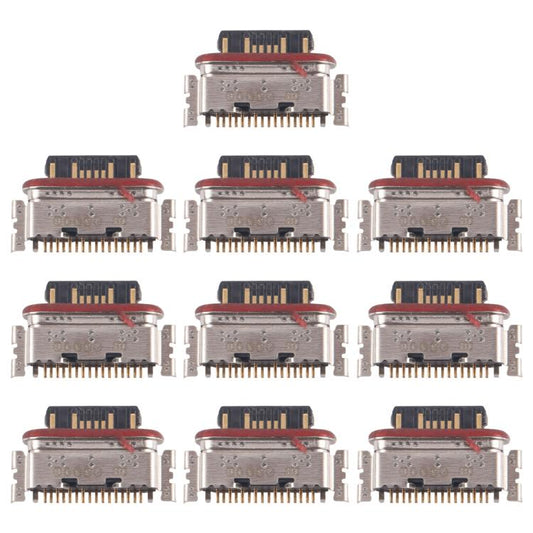 For Xiaomi Redmi Note 13 Pro 5G 10pcs Original Charging Port Connector - Tail Connector by buy2fix | Online Shopping UK | buy2fix