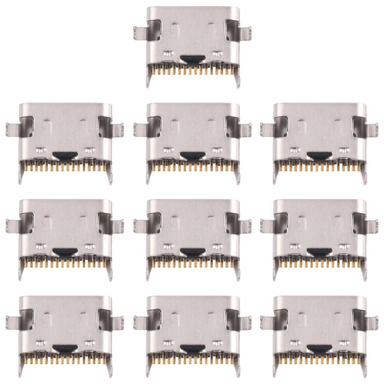 For Motorola Moto G Pure 10pcs Original Charging Port Connector - Others by buy2fix | Online Shopping UK | buy2fix