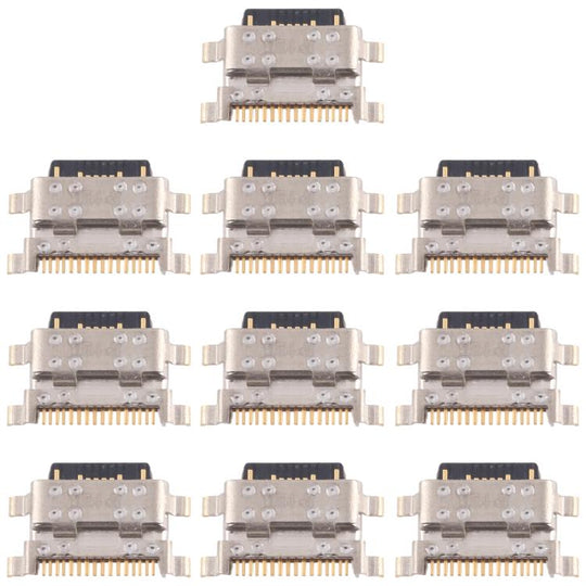 For Motorola Moto G71s 10pcs Original Charging Port Connector