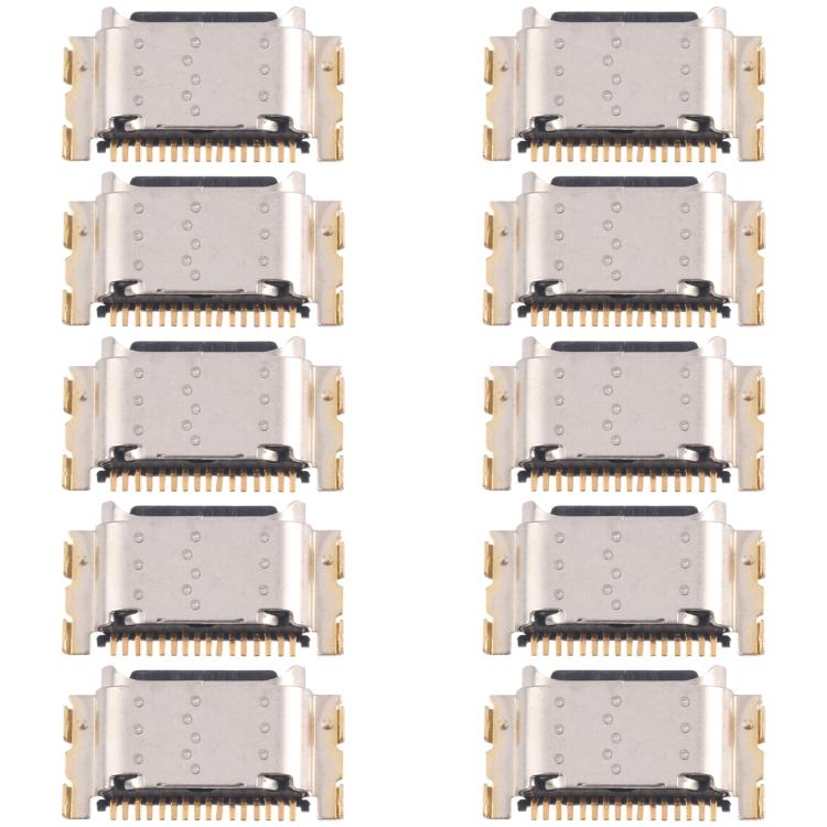 For Motorola Moto G23 10pcs Original Charging Port Connector - Others by buy2fix | Online Shopping UK | buy2fix